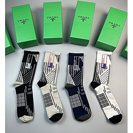 Prada Socks 4pcs sets #498925 replica
