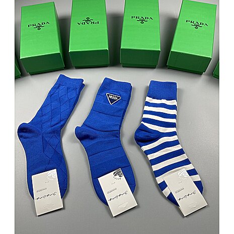 Prada Socks 3pcs sets #498926 replica