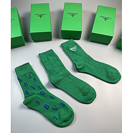 Prada Socks 3pcs sets #498927 replica