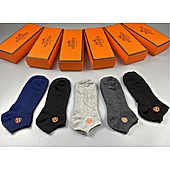US$20.00 HERMES Socks 5pcs sets #498784