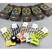 US$20.00 Dior Socks 5pcs sets #498862
