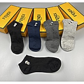 US$20.00 Fendi Socks 5pcs sets #498881