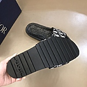 US$58.00 Dior Shoes for Dior Slippers for men #502312