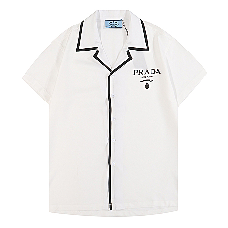 Prada Shirts for Prada Short-Sleeved Shirts For Men #503217