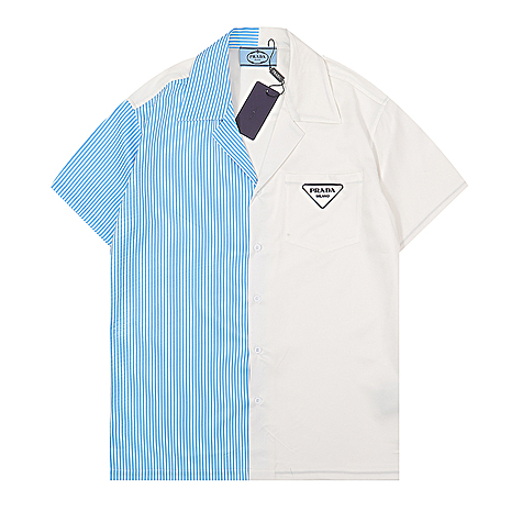 Prada Shirts for Prada Short-Sleeved Shirts For Men #503219