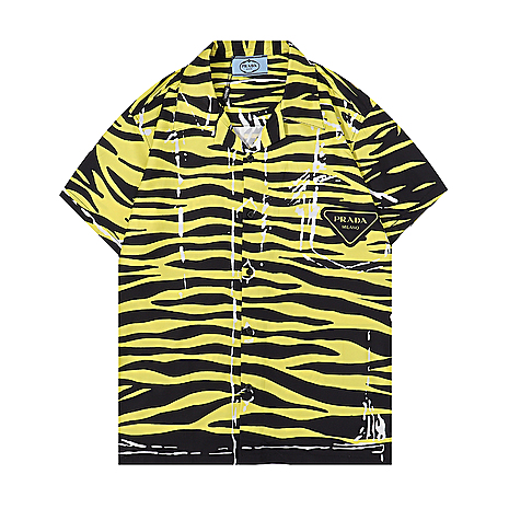 Prada Shirts for Prada Short-Sleeved Shirts For Men #503220 replica