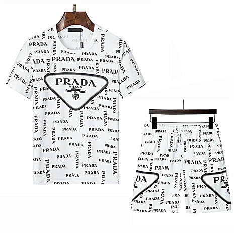 Prada Tracksuits for Prada Short Tracksuits for men #503601 replica