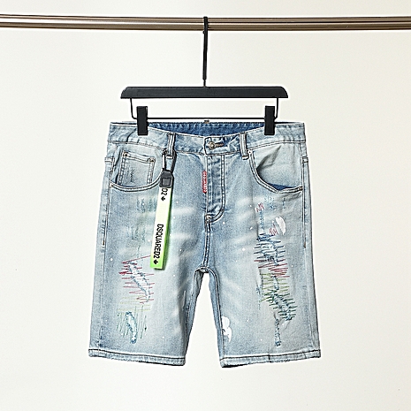 Dsquared2 Jeans for Dsquared2 short Jeans for MEN #504607 replica