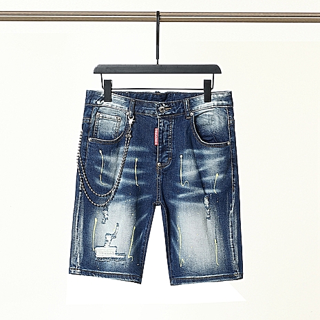 Dsquared2 Jeans for Dsquared2 short Jeans for MEN #504608 replica