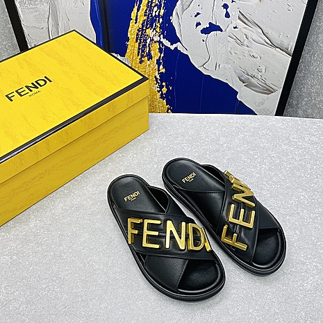 Fendi shoes for Fendi slippers for women #505517