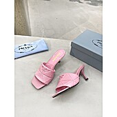 US$77.00 Prada 7cm High-heeled shoes for women #503327