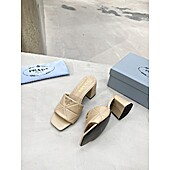 US$77.00 Prada 7cm High-heeled shoes for women #503334