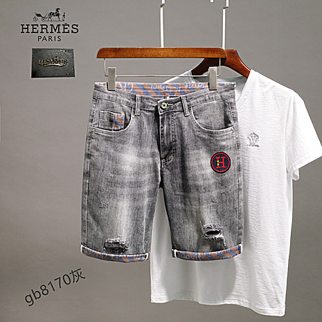 HERMES Jeans for HERMES Short Jeans for men #506181 replica