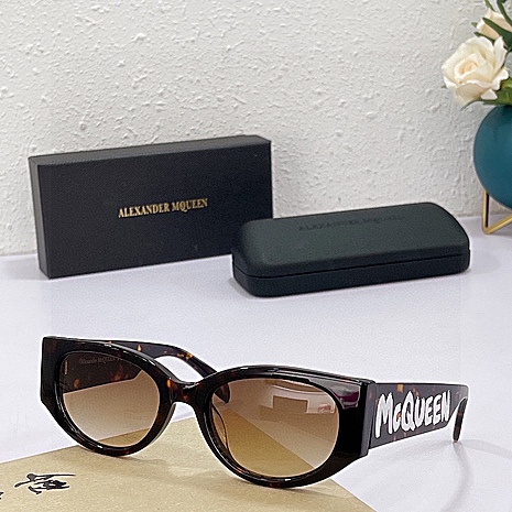 Alexander Mcqueen AAA+ Sunglasses #507605 replica