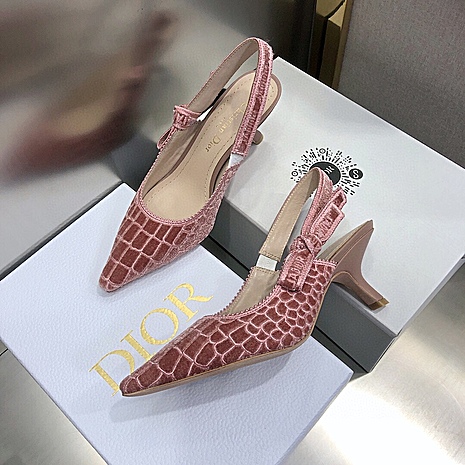 Dior 6.5cm High-heeled shoes for women #507823 replica