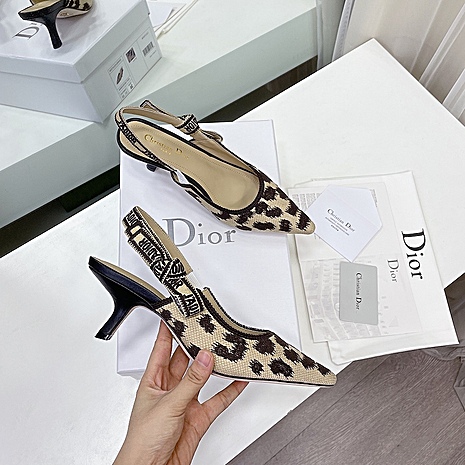 Dior 6.5cm High-heeled shoes for women #507826 replica
