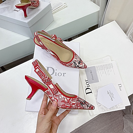 Dior 6.5cm High-heeled shoes for women #507829 replica