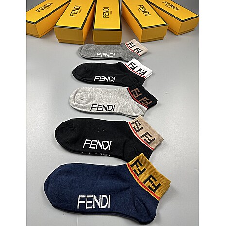 Fendi Socks 5pcs sets #508827 replica
