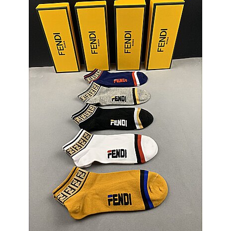 Fendi Socks 5pcs sets #508829 replica