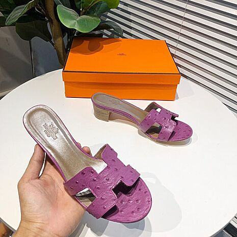HERMES Shoes for HERMES slippers for women #513585 replica
