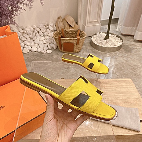 HERMES Shoes for HERMES slippers for women #513597 replica