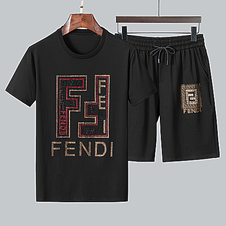 Fendi Tracksuits for Fendi Short Tracksuits for men #514070 replica