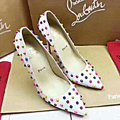 US$111.00 Christian Louboutin 10.5cm High-heeled shoes for women #505751