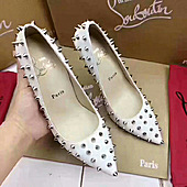 US$111.00 Christian Louboutin 10.5cm High-heeled shoes for women #505756
