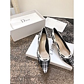 US$99.00 Dior 6.5cm High-heeled shoes for women #507787