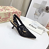 US$111.00 Dior 6.5cm High-heeled shoes for women #507815