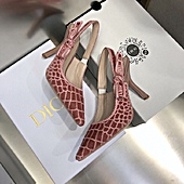US$111.00 Dior 9.5cm High-heeled shoes for women #507824