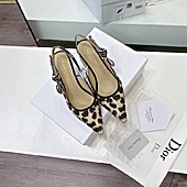 US$111.00 Dior 6.5cm High-heeled shoes for women #507826