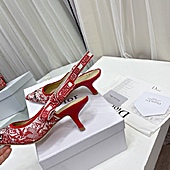 US$111.00 Dior 6.5cm High-heeled shoes for women #507829