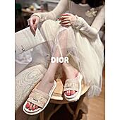 US$58.00 Dior Shoes for Dior Slippers for women #508009