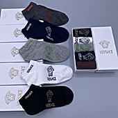 US$20.00 Versace  Socks 5pcs sets #508917