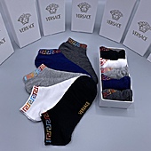 US$20.00 Versace  Socks 5pcs sets #508918
