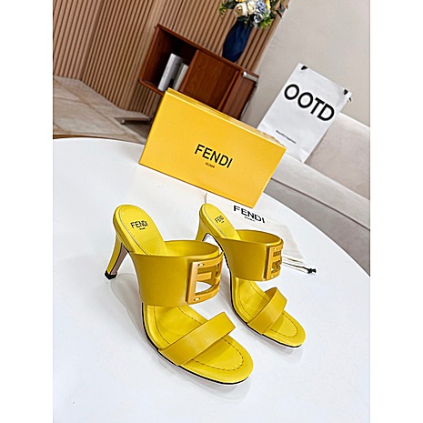 Fendi 7.5cm High-heeled Shoes for women #520599 replica