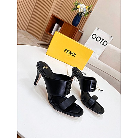 Fendi 7.5cm High-heeled Shoes for women #520600 replica