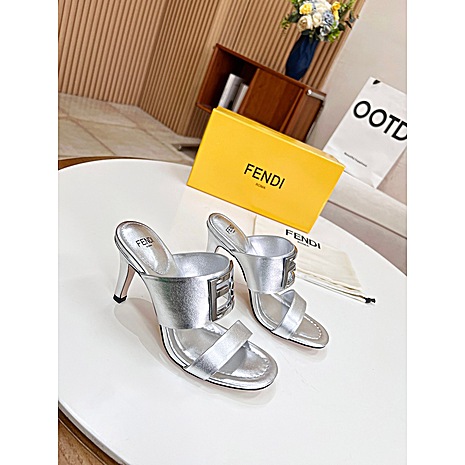 Fendi 7.5cm High-heeled Shoes for women #520601 replica