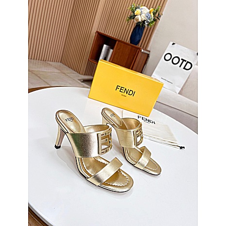 Fendi 7.5cm High-heeled Shoes for women #520602 replica