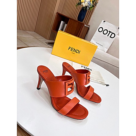 Fendi 7.5cm High-heeled Shoes for women #520603 replica