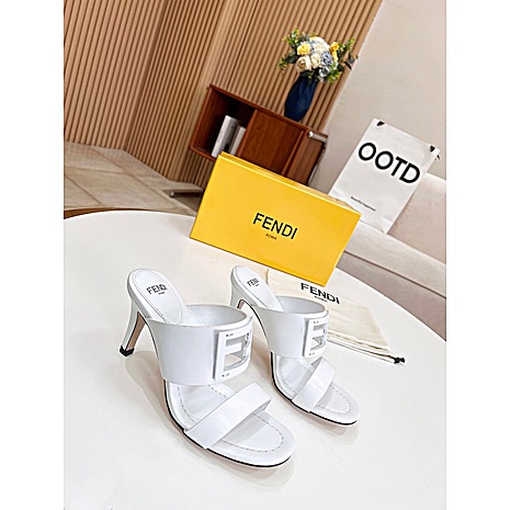Fendi 7.5cm High-heeled Shoes for women #520604 replica