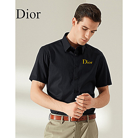 Dior shirts for Dior Short-sleeved shirts for men #521342 replica
