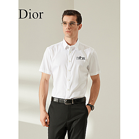 Dior shirts for Dior Short-sleeved shirts for men #521344 replica