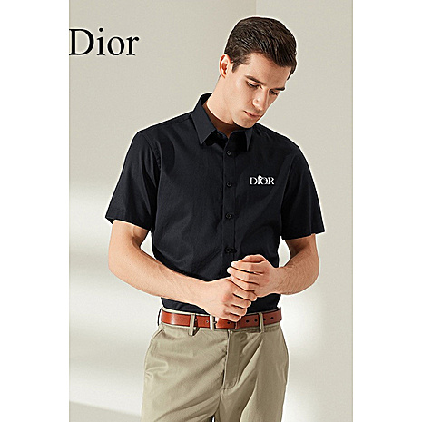 Dior shirts for Dior Short-sleeved shirts for men #521345 replica