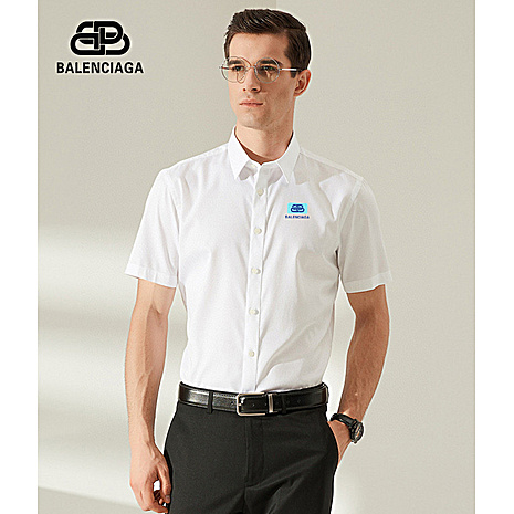 Balenciaga Shirts for Balenciaga short sleeved shirts for men #521358 replica