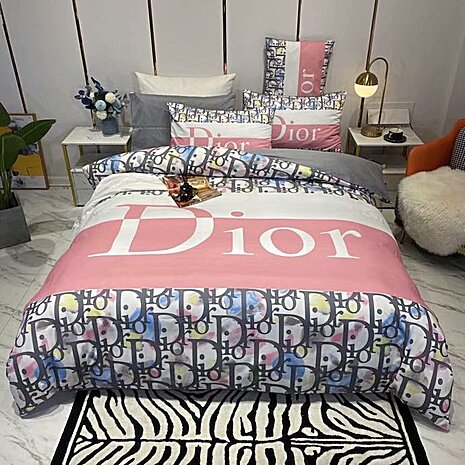 Dior Bedding sets 4pcs #521465 replica