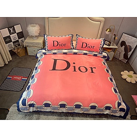 Dior Bedding sets 4pcs #521468 replica