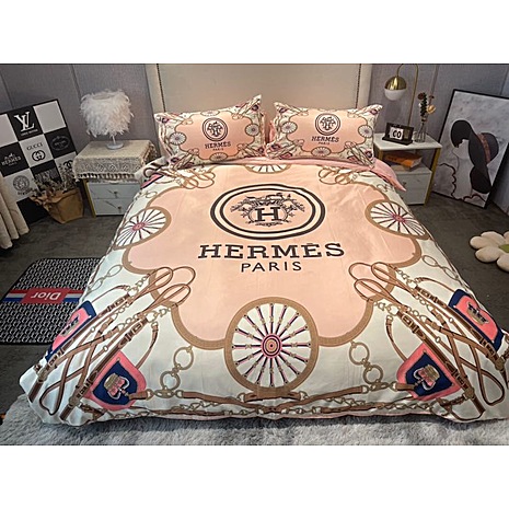 HERMES Bedding sets 4pcs #521473 replica