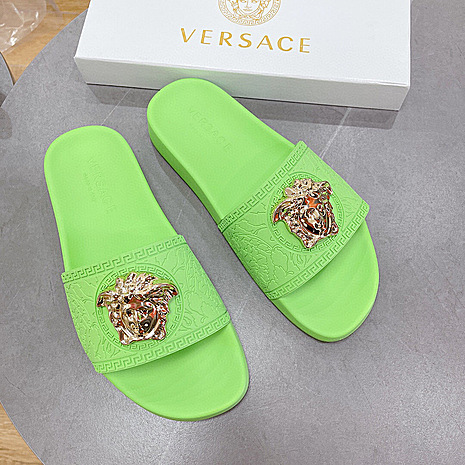 Versace shoes for versace Slippers for men #522000 replica